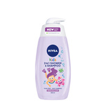 NIVEA 2u1 gel za tuširanje za devojčice sa pumpicom 500 ml