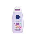 NIVEA 2u1 gel za tuširanje za devojčice sa pumpicom 500 ml