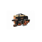 Aku set udarna bušilica odvijač ubodna testera vibraciona brusilica - 18V Black & Decker