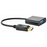 A-DPM-VGAF-03 Gembird DisplayPort to VGA adapter cable, BLACK