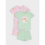 Sinsay - Komplet od 2 pidžame - pastelno roze pastelno roze SS 2025 248CX-03X