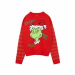 Cropp - Praznični džemper Grinch - Crvena