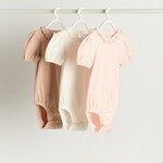 Reserved - BABIES` BODY SUIT krem 95% COTTON, 5% ELASTANE 4455S-01X