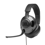 JBL Quantum 200 gaming slušalice, 3.5 mm, bela/crna, 100dB/mW, mikrofon
