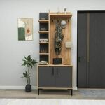 HANAH HOME Julendor Atlantic Pine Anthracite