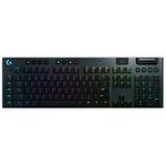 Logitech G915 Lightspeed RGB bežični/žični mehanička tastatura, USB, braon/crna