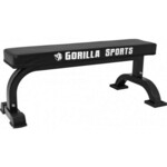 GORILLA SPORTS Ravna benč klupa (Nosivost do 400 kg)