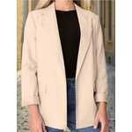 Sinsay - Sako sa viskozom - nude nude SS 2025 ZB487-02M
