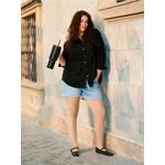 Sinsay - Mom teksas šorts - plava plava SS 2025 715DB-50J