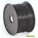 3DP-PLA1.75-01-BK PLA Filament za 3D stampac 1.75mm, kotur 1KG BLACK