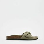 Reserved - LADIES` FLIP-FLOPS pepaljasto zelena 100% POLYESTER 350CR-97X
