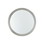 Eglo Led planet plafonjera/1, led, 11w, 950lm, prečnik 290, nikl-mat/bela