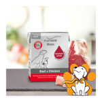 Platinum Menu Beef + Chicken 375g, Kompletna Ishrana sa Govedinom i Piletinom