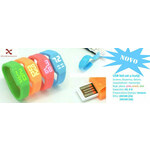 Bez brenda USB memorija sa satom 4Gb zelena