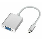 Type C na VGA adapter aluminium TC2V-060