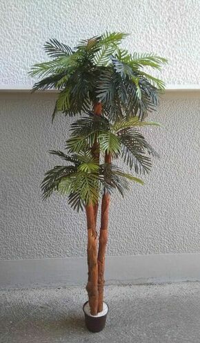 Veštačko drvo Palma sa tri krošnje 210 cm 877642