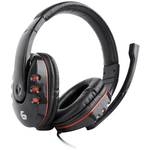 Gembird GHS-402 gaming slušalice, 3.5 mm/bluetooth, crna/crvena, 105dB/mW, mikrofon