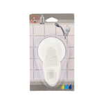 TENDANCE VAKUUM DRŽAČ ZA TUŠ 7X8,5X13,9 CM ABS/PVC BELA