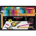 Stabilo Tanki flomasteri Set Point 88+Pen 68 1/36