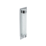 Eglo Tolorico zidna/plafonjera/1, led, 8w, 1100lm, ip44, hrom/kristal