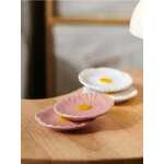 Sinsay - Dekorativni pladanj 2 kom - pastelno roze pastelno roze SS 2025 019CM-03X