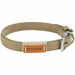 Trixie Be Nordic Ogrlica Koža XS/S 30-36cm 15mm Bež