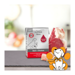 Platinum Menu Beef + Chicken 185g, Balansirana Hrana sa Govedinom i Piletinom