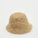 Reserved - Rupičasti bucket šešir boja pšenice 80% COTTON, 20% POLYESTER 673CO-12X