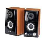 Genius SP-HF500A zvučnici, 2.0, 14W/16W, crni/smeđi