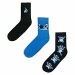 Cropp - 3 pack čarapa Stich - PLAVA