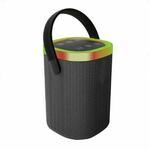SPK-BT-LED-06 Gembird Portable Bluetooth LED speaker 10W BT FM USB Handsfree Black