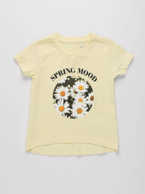 FOX Majica za devojčice Spring Mood žuta