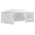 Green bay Baštenski paviljon Gazebo 3 x 6 m beli sa 6 bočnih strana
