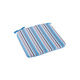 Ocean baštenski jastuk "D" 41x41x3 cm plave pruge/plavi