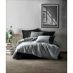 L`ESSENTIEL MAISON Ranforce posteljina (240 x 220) Plain Grey Black