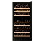 Dunavox DX-94.270DBK samostojeća/ugradna vitrina za vino, 84 flaša/94 flaša, 2 temperaturne zone