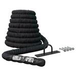 GORILLA SPORTS Kanap za trening Battle Rope sa zidnim nosače