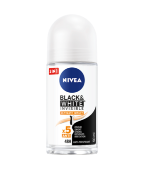 NIVEA Black&amp;White Invisibe Ultimate Impact dezodorans roll-on 50ml