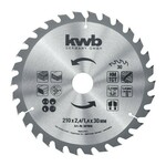 Kwb Rezni disk za cirkular 210x30 30Z | SB KRAFTIXX HM drvo/gipsakarton