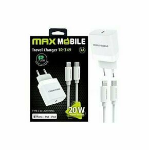 Maxmobile Punjač za telefon 2U1 MFI Apple TR349