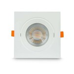 LED down light 3W 6500K plasticni kocka