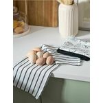 Sinsay - Komplet od 3 kuhinjske krpe - crno crno SS 2025 600EA-99X