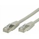 Secomp ROLINE S/FTP(PiMF) Cable Cat.7 with RJ45 Connector 500 MHz LSOH grey 1.0m