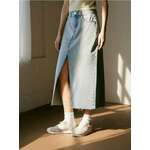 Sinsay - Midi suknja - tirkizno tirkizno SS 2025 666DB-65J