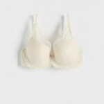 Reserved - LADIES` BRASSIERE krem 90% POLYAMIDE, 10% ELASTANE 130CO-01X
