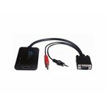 WIRETEK HDMI na VGA+USB+Audio