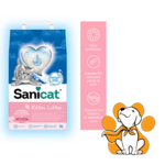 Sanicat Posip Za Mačiće Kitten, Mini Granule, 5L, Nežna Zaštita Za Mačiće