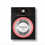 AURA 3D Veštačke trepavice 3D POWER LASHES 24 Selfie