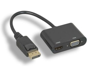 Fast Asia Adapter konvertor DISPLAY PORT na HDMI VGA
