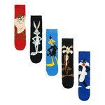 Cropp - Pakovanje od 5 para čarapa Looney Tunes - šareno